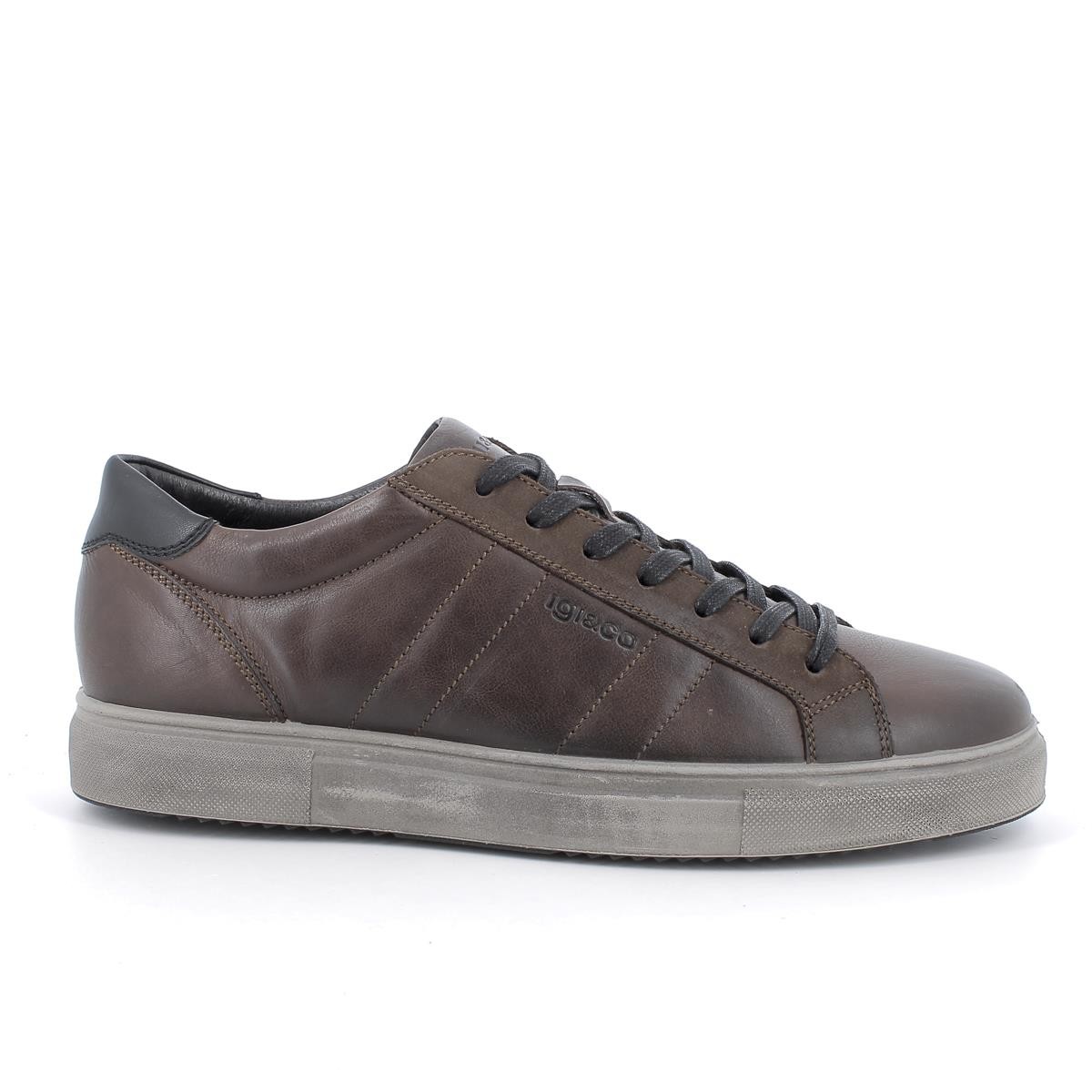 Erkek Sneaker ( Günlük) 6633611 IGI&Co USH 66336 Vitello Rag Caffe