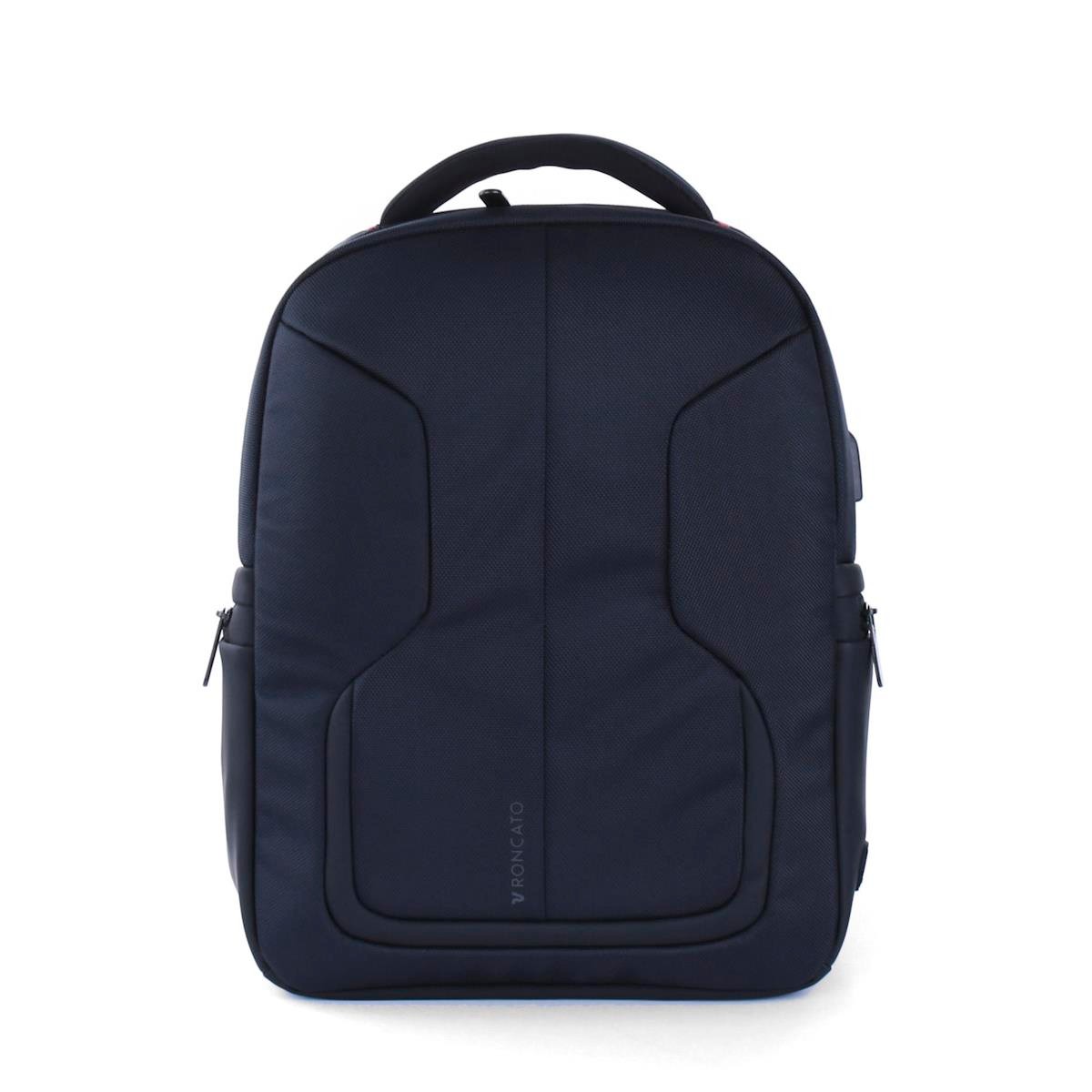 Unisex Laptop Çantası 41722023-23 Roncato Surface Backpack Wıth 14" Laptop Holder Dark Blue