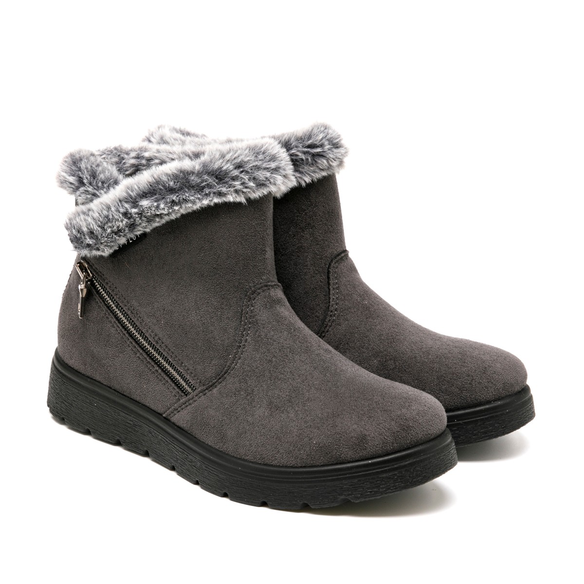 45 U30 UX Fly Flot CLOTH WOMAN Boot Anthracite