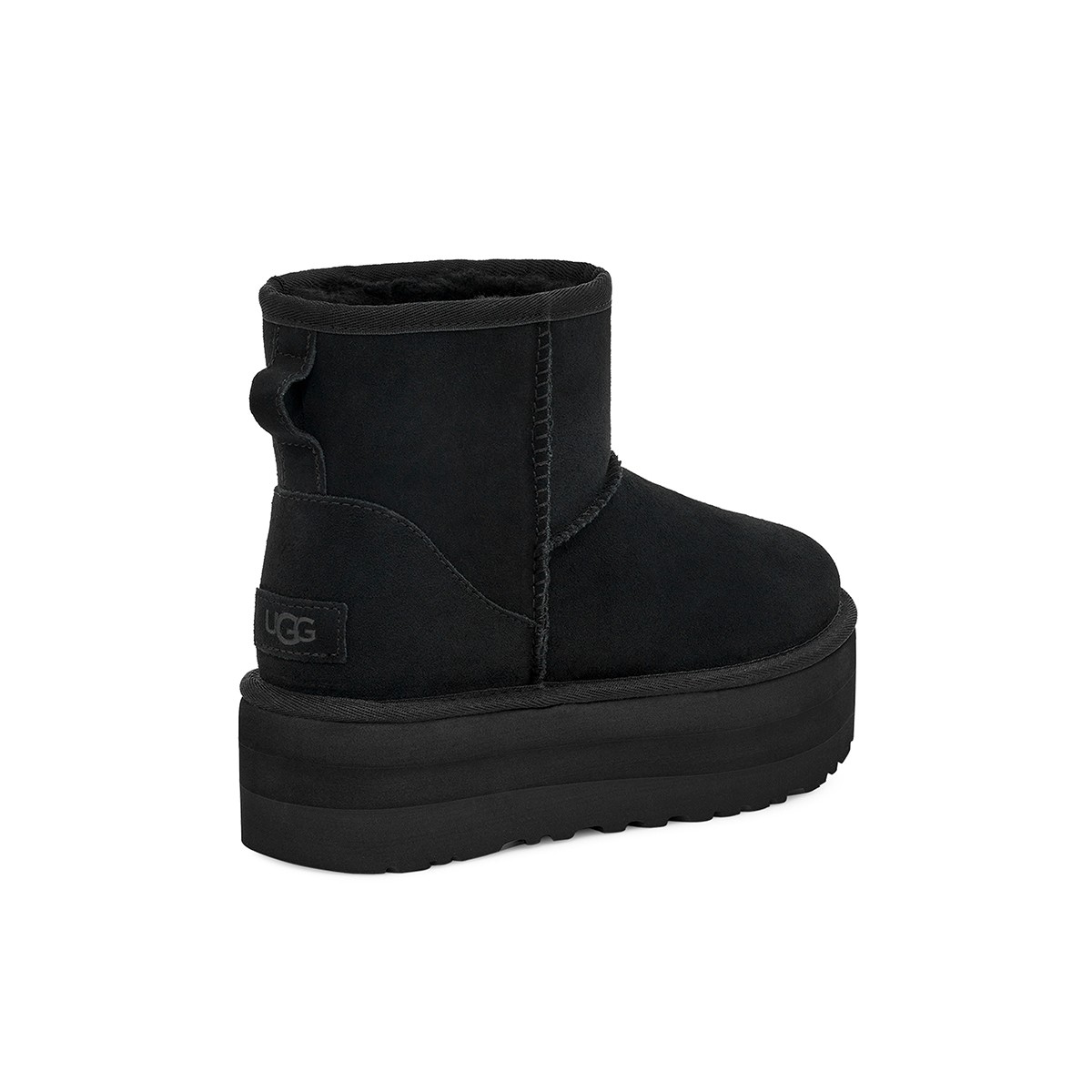 Kadın Bot 1134991 UGG W CLASSIC MINI PLATFORM BLACK (SIYAH)