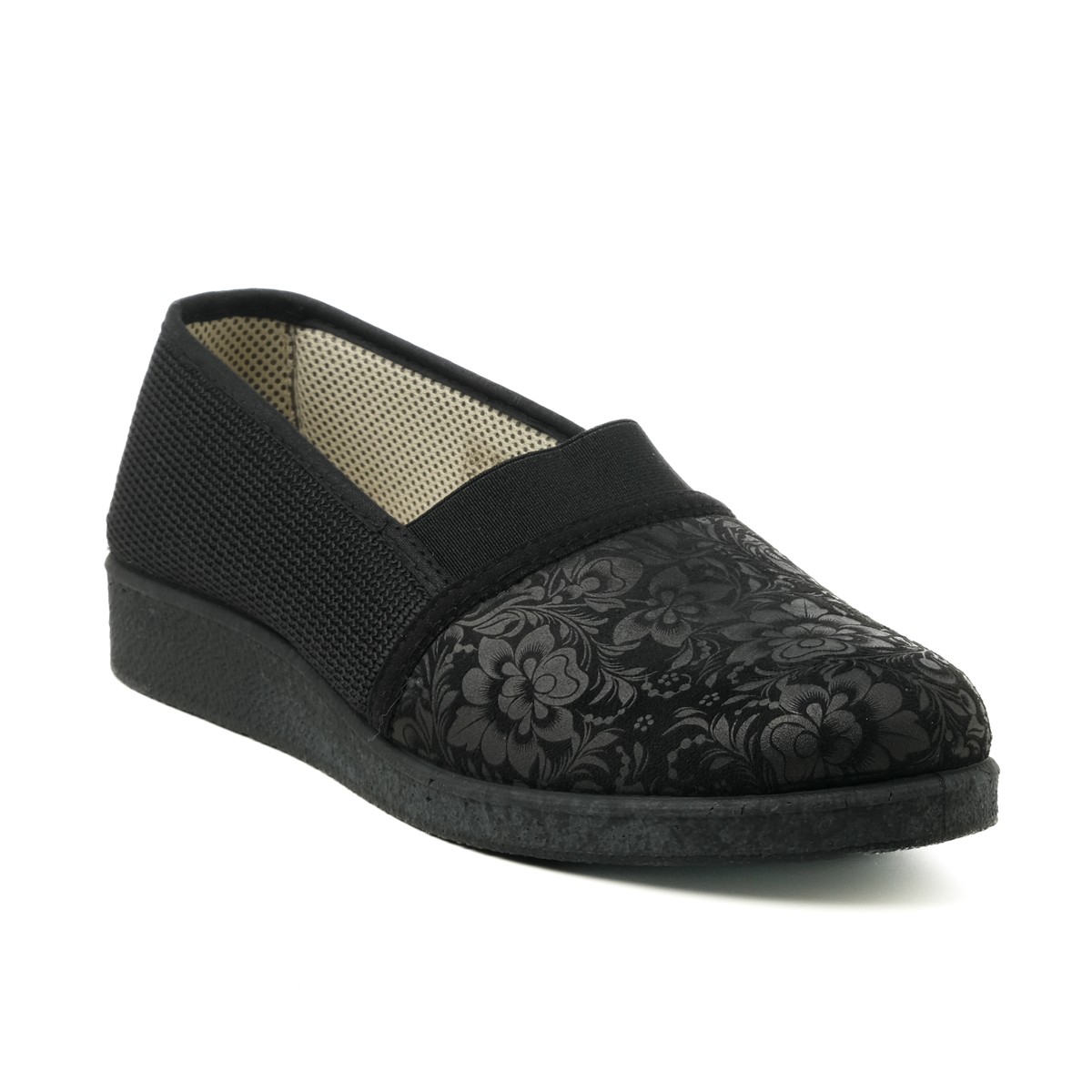 984 Green Life STRETCH WOMEN'S FOOTWEAR Black