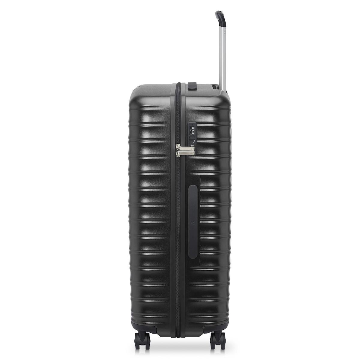 Unisex Valiz 41972101 Roncato Trolley Grande 4R 75 Cm Wave Nero