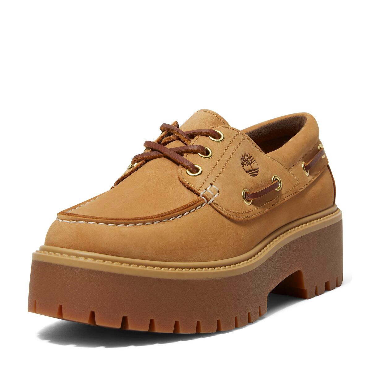 TB 0A6AUS2311 Timberland STONE STREET BOAT SHOE Wheat