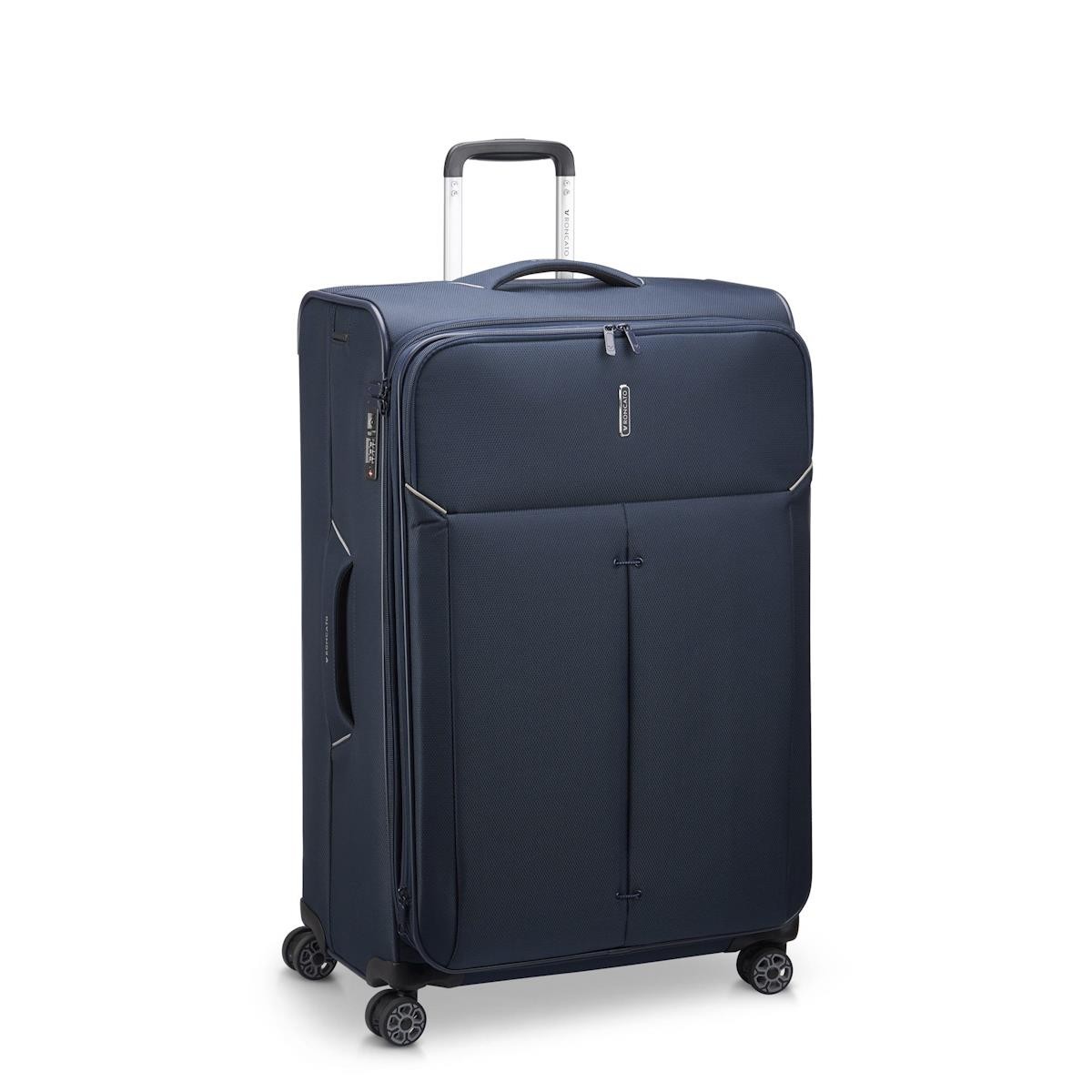 Unisex Valiz 41530123 Roncato Trolley Grande 4R 75 Cm Exp Ironık 2.0 Blu