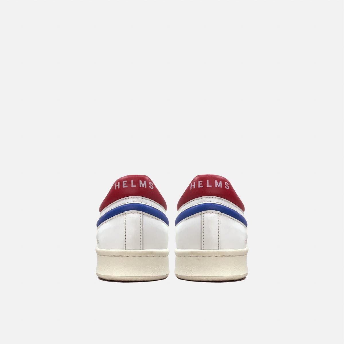 Erkek Sneaker ( Günlük) TH001-01-103 Helms Paris Sneakers Thunderbirds White Red - French Blue