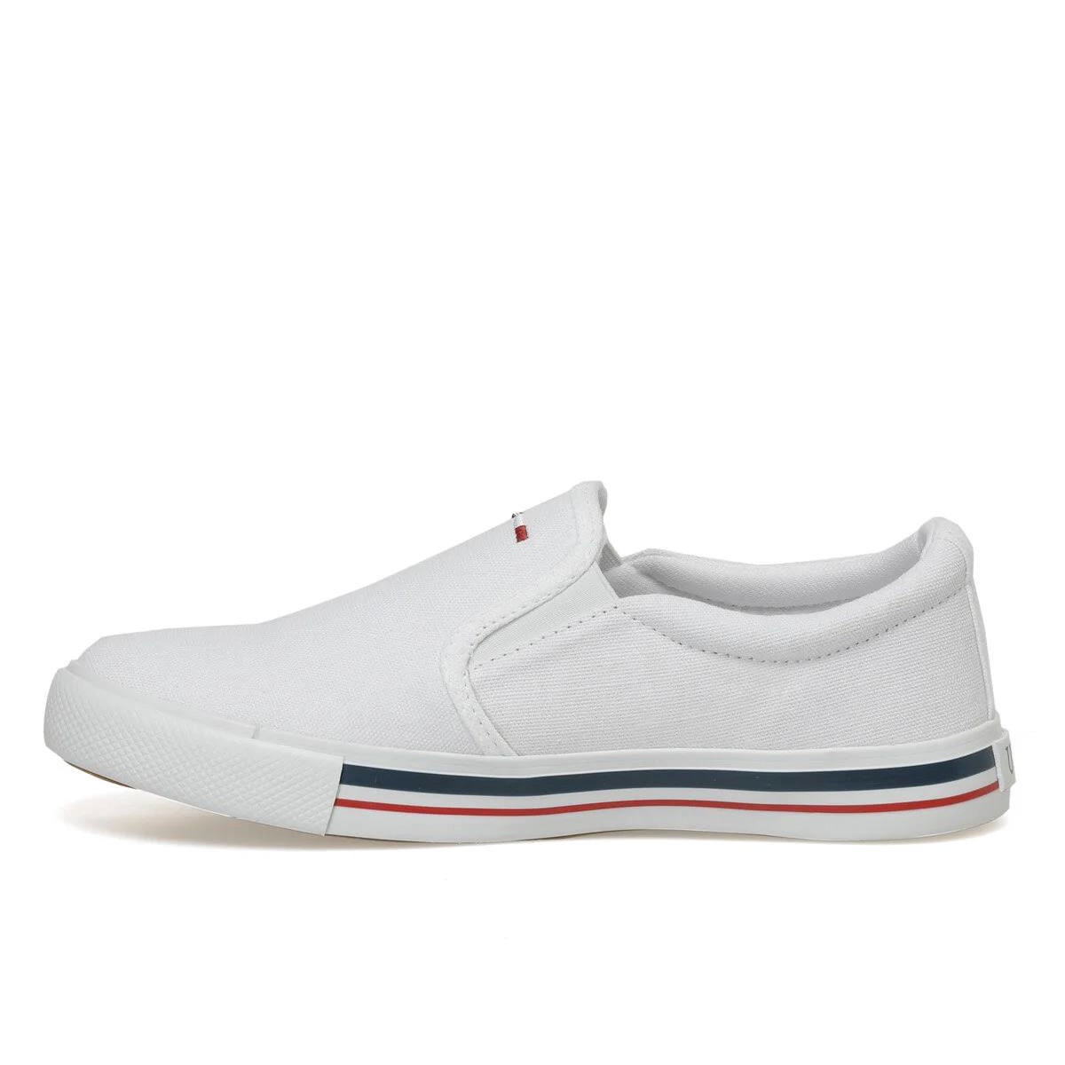 Erkek Sneaker ( Günlük) 101336514 U.S. POLO 3M PESAH 3FX,BEYAZ