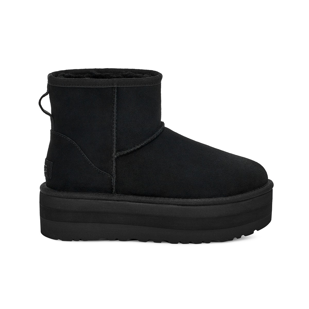 Kadın Bot 1134991 UGG W CLASSIC MINI PLATFORM BLACK (SIYAH)