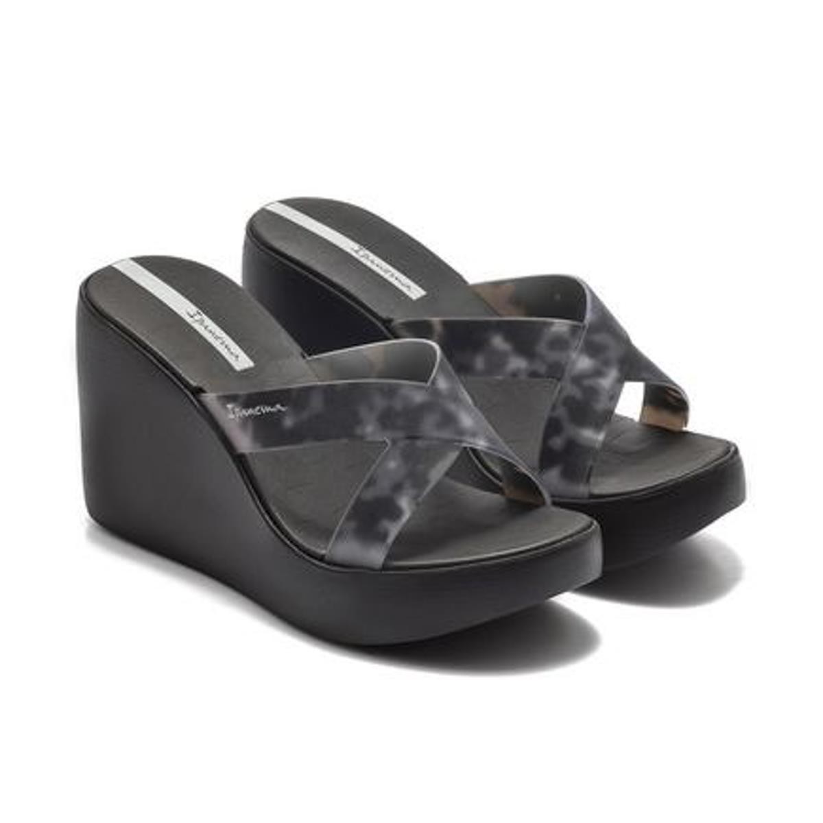 Kadın Terlik 83520 Ipanema HIGH FASHION SLIDE FEM DD0050 Black-Grey