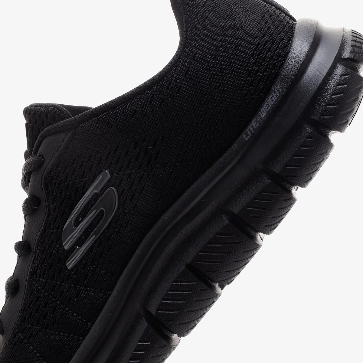 Kadın Sneaker ( Günlük) 150141TK BBK Skechers TRACK-NEW STAPLE Black Knit