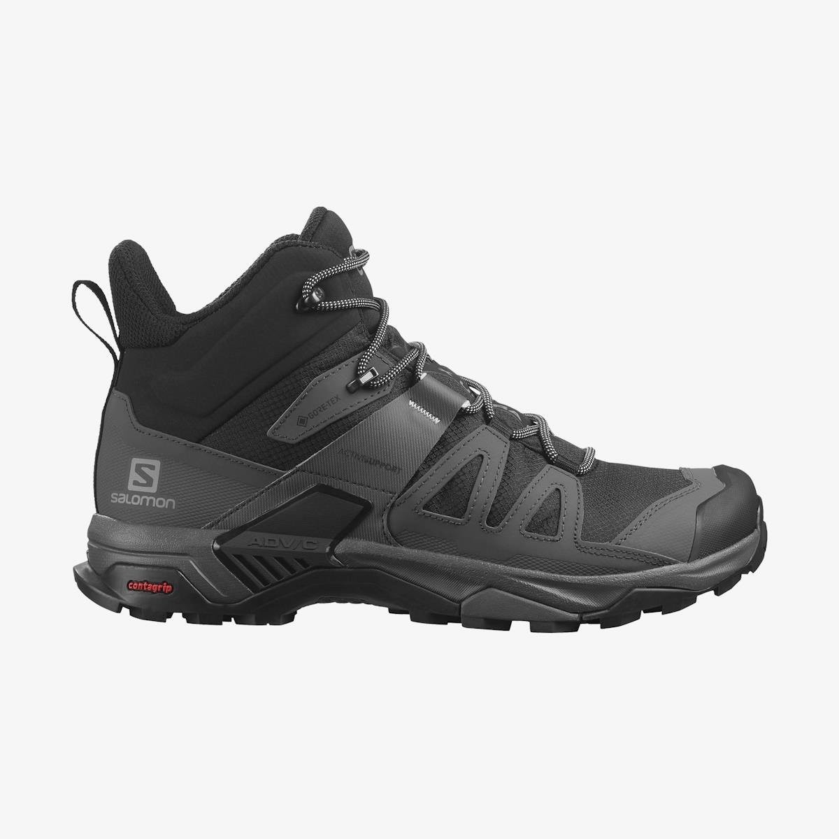 Erkek Bot L41383400 SALOMON X ULTRA 4 MID GTX Black-Magnet-Pearl Blue