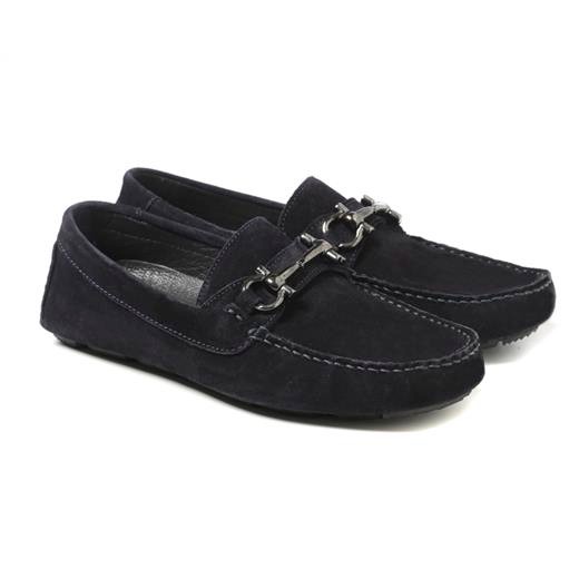 Erkek Oxford ( Klasik) TZ-11879 John May 46 NAVY BLUE SÜET