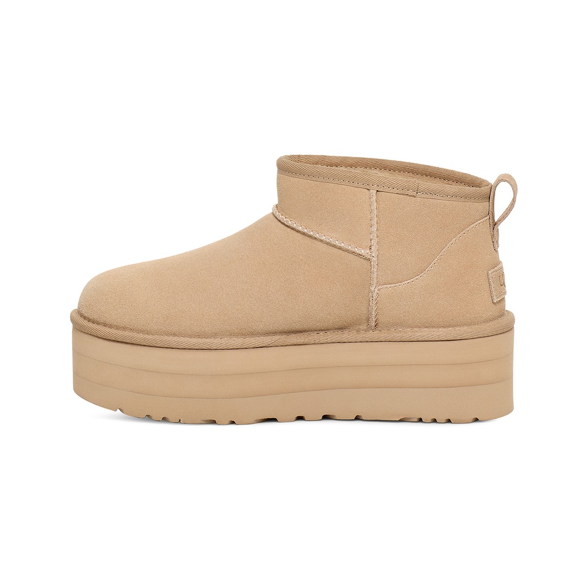 Kadın Bot 1135092 UGG W CLASSIC ULTRA MINI PLATFORM MUSTARD SEED (HARDAL)