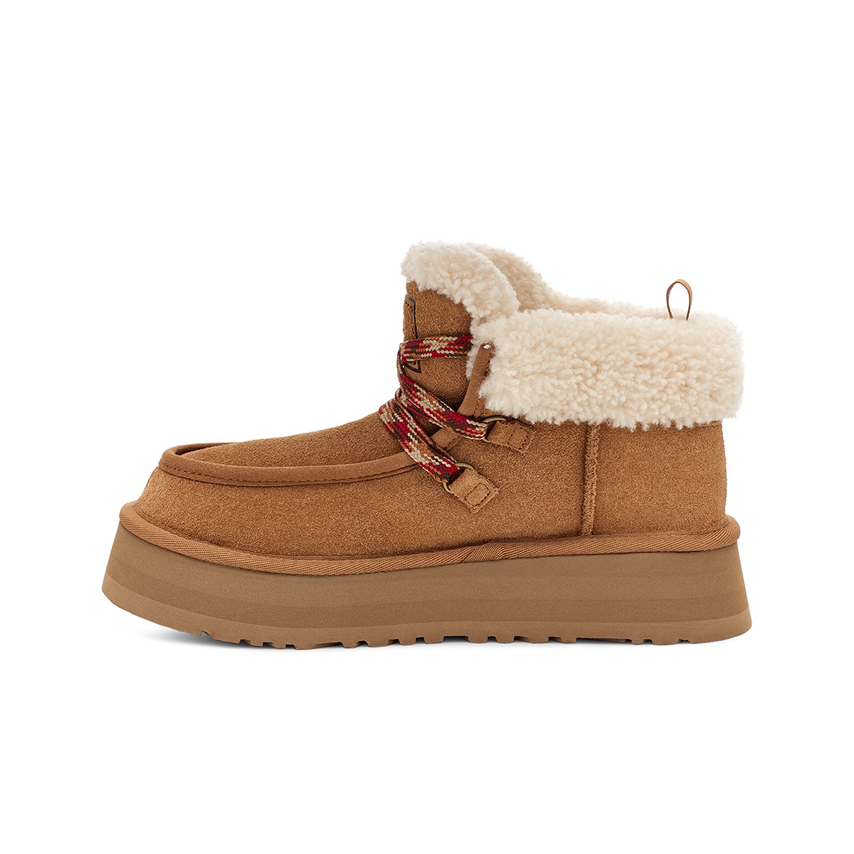 Kadın Bot 1143954 UGG W FUNKARRA CABIN CUFF CHESTNUT (TABA)