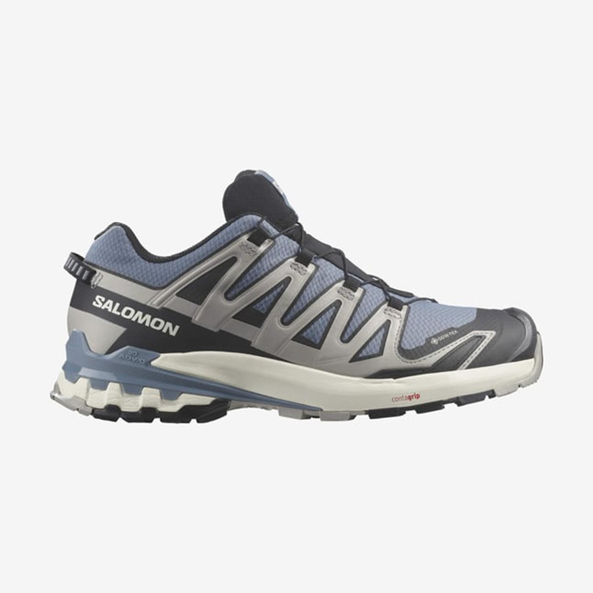 L47270600 SALOMON XA PRO 3D V9 GTX Flint Stone/Black/Ghost Gray