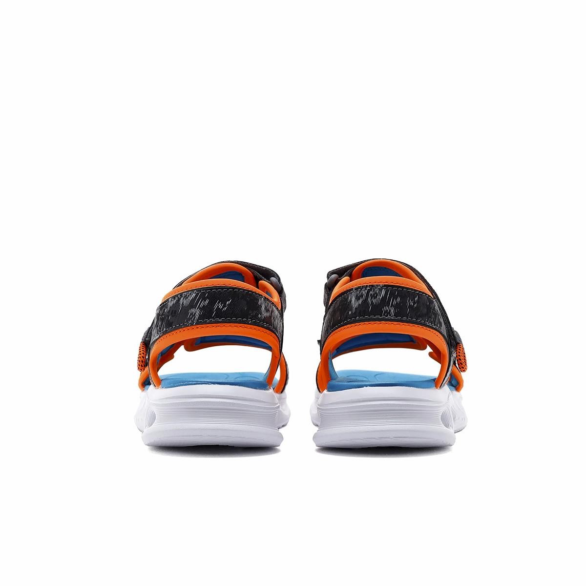 Erkek Çocuk Sandalet 401672L CCOR Skechers SOLA GLOW SANDAL Grey-Orange