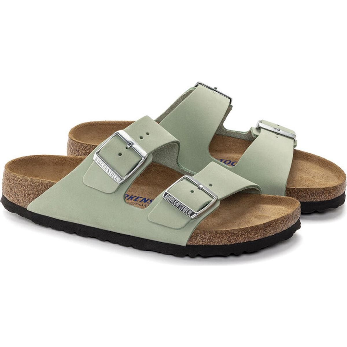 Kadın Terlik 1024213 Birkenstock ARIZONA SFB NU GREEN