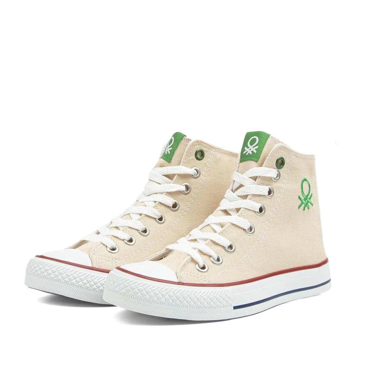 Kadın Sneaker ( Günlük) BN-30628 Benetton Bej