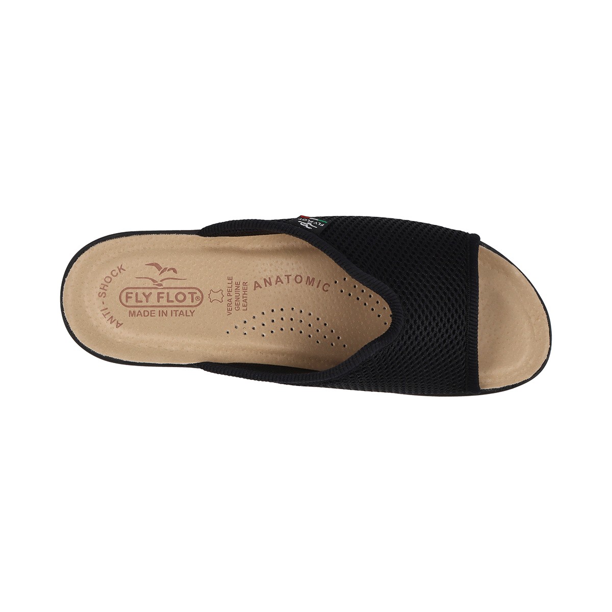 T4 429 FE Fly Flot CLOTH Slipper Black