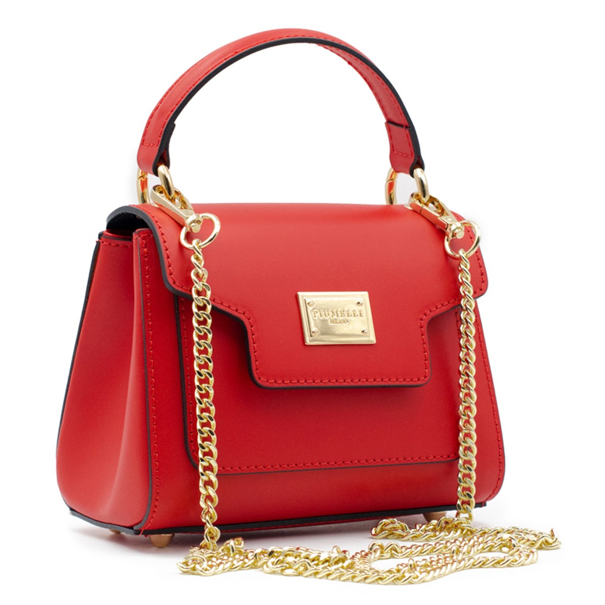 CYCLAMEN Piumelli Milano Bag  L214 Red