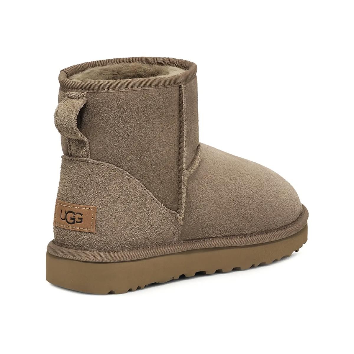 Kadın Bot 1016222 UGG W W CLASSIC MINI II ANTILOPE (KOYU NATUREL)