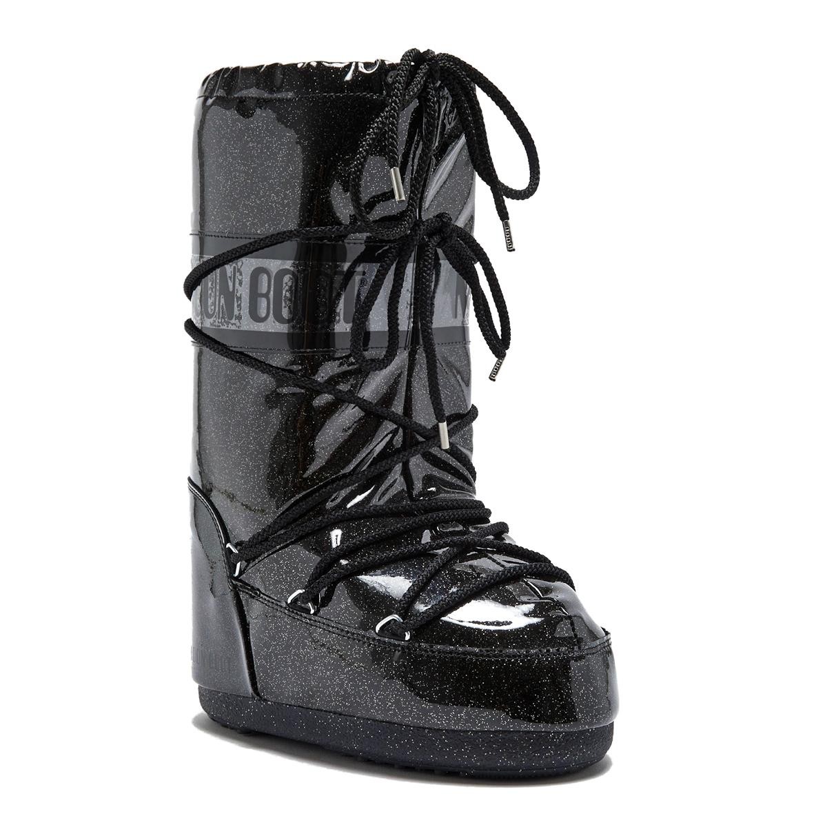 Kız Çocuk Bot 14028500-001 Moon Boot Icon Glitter Black