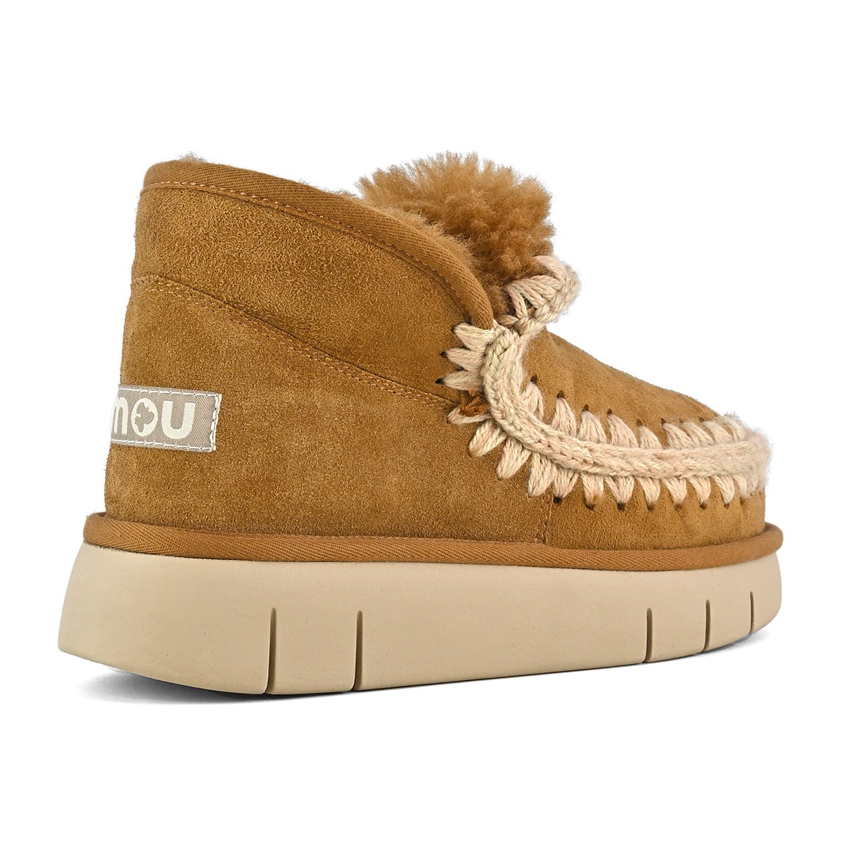 MU.FW531009A COG Mou Eskimo Bounce sneaker Cognac