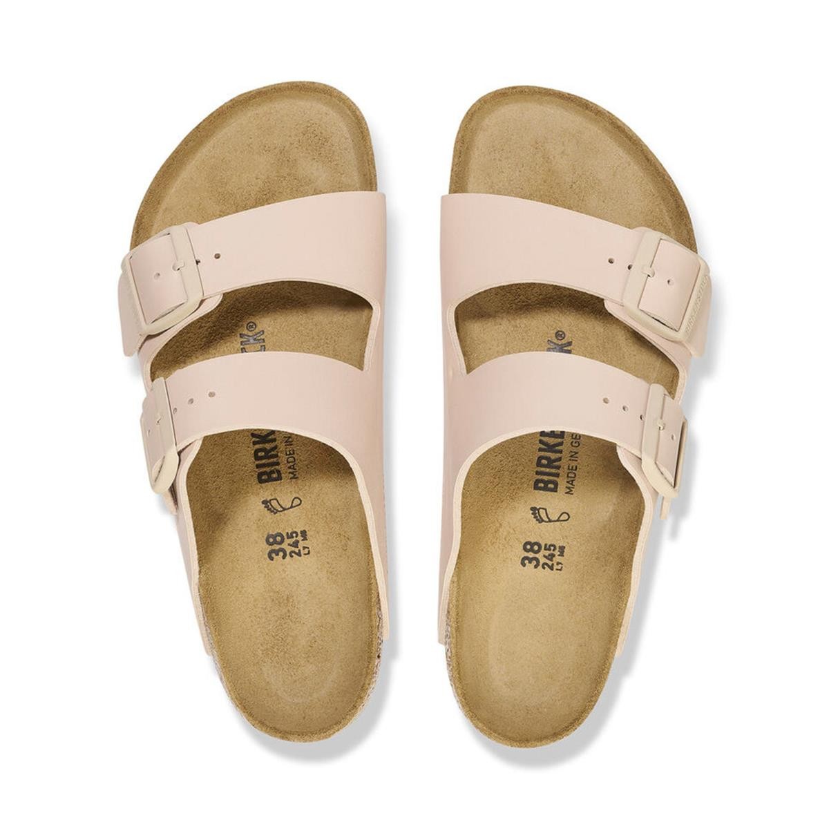 Kadın Terlik 1027723 Birkenstock ARIZONA BF NEW BEIGE