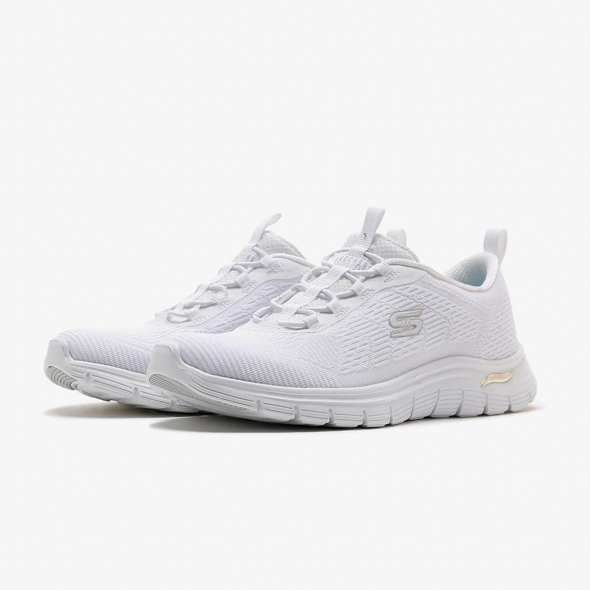 104377 WHT Skechers ARCH FIT VISTA White