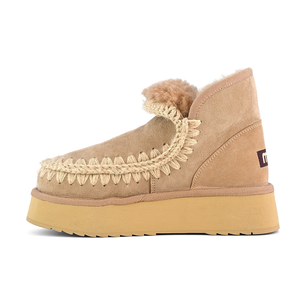 MU.FW681000A CAM  Mou Mini Eskimo Platform Boot Camel