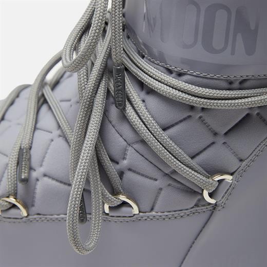 Kadın  80D1409540-H006 Moon Boot Icon Low Quilt Grey