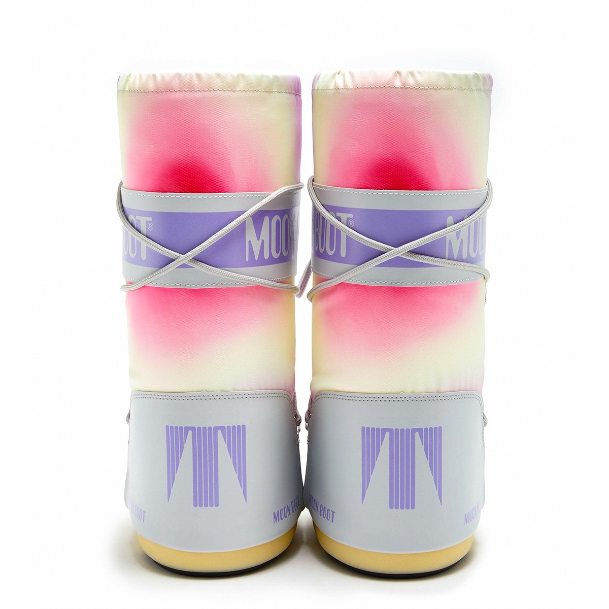 14028400-002 Moon Boot Icon Tie Dye Glacier Grey