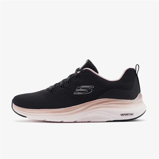 Kadın Sneaker ( Günlük) 150025 BKRG Skechers VAPOR FOAM - MİDNİGHT GLİMMER Black - Pınk Gold