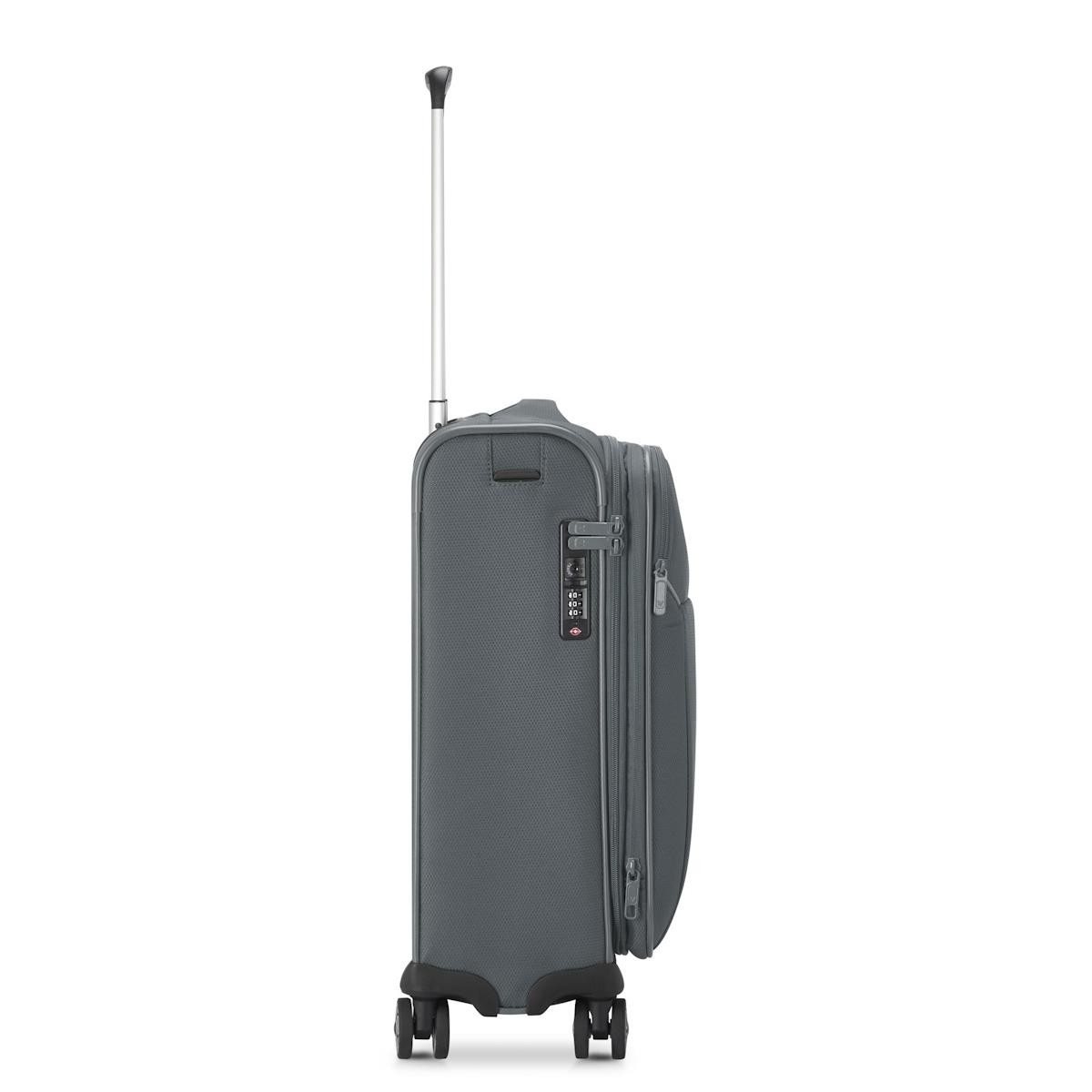 Unisex Valiz 41530322 Roncato Trolley Cabına 4R 55-20 Cm Exp Ironık 2.0 Anthracite