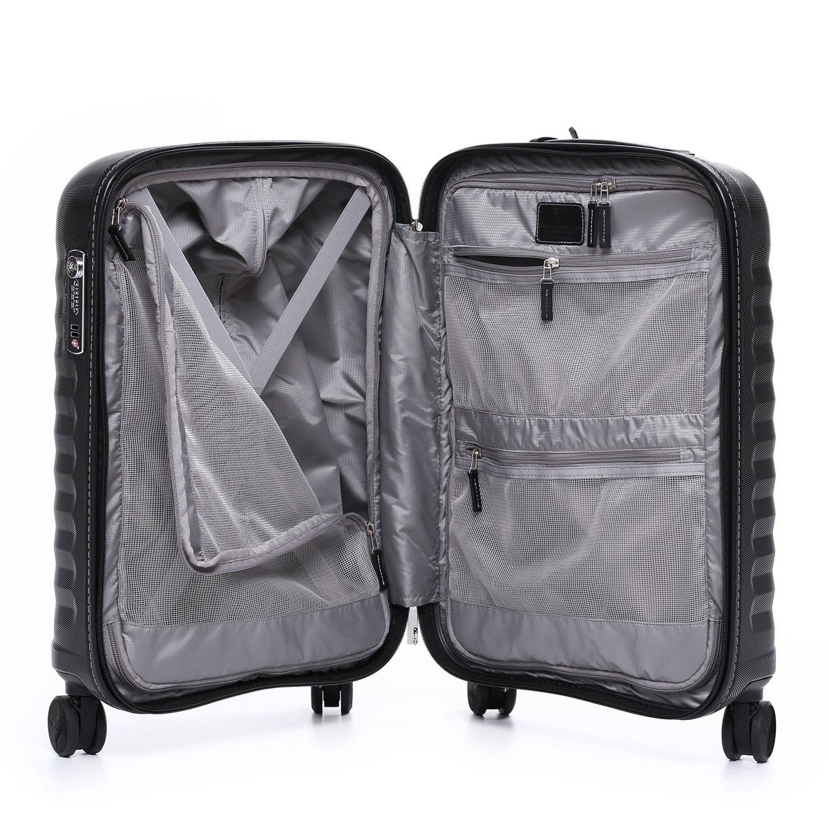 52330101-0101 E-Lite Cabın Luggage 40Cm Black/Black