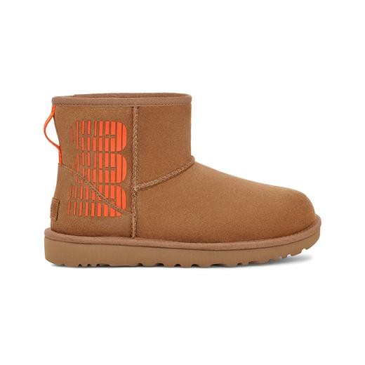 Kadın Bot 1144057 UGG W CLASSIC MINI UGG SIDE LOGO CHESTNUT (TABA)