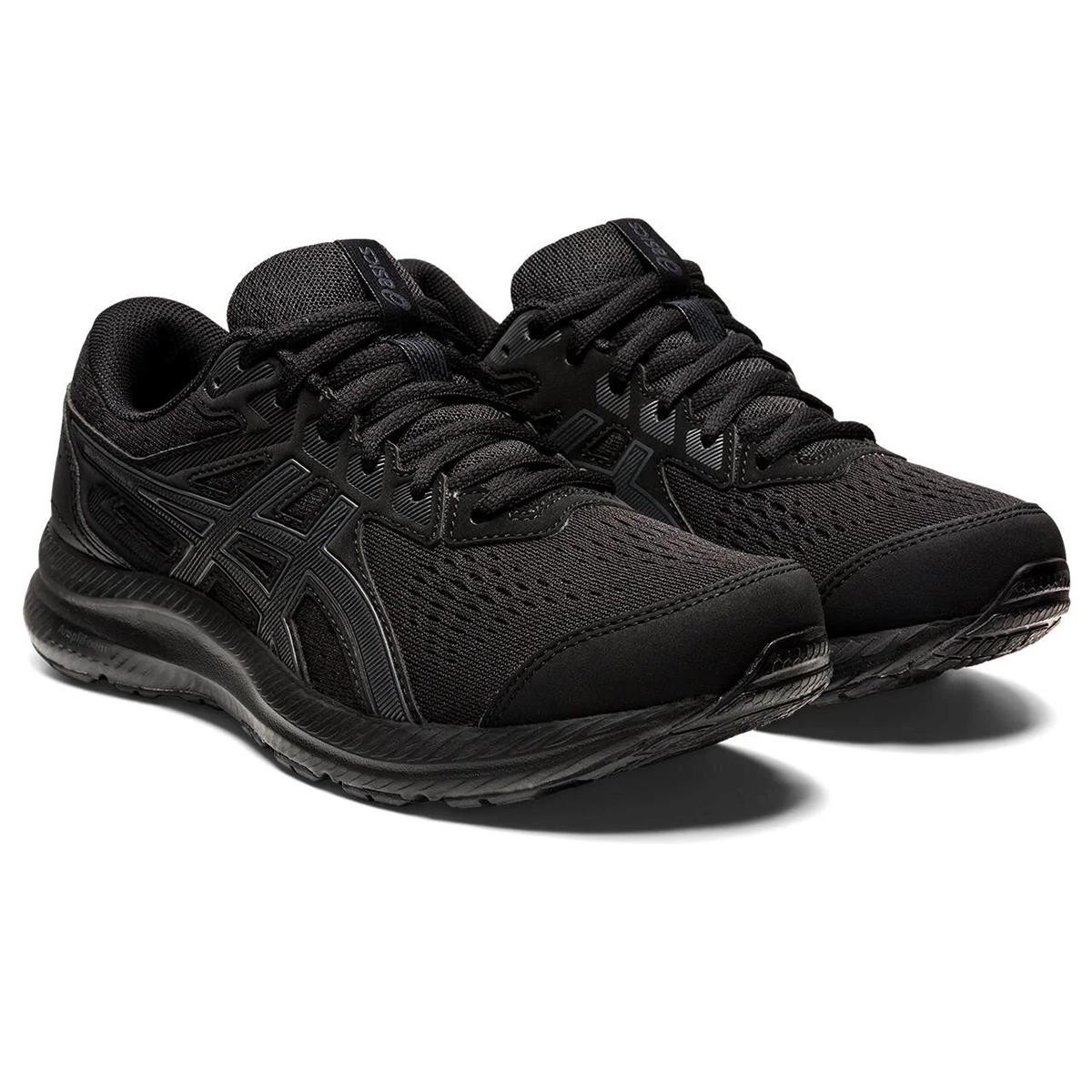 Kadın Spor Ayakkabı 1012B320-001 ASICS GEL-CONTEND 8 BLACK-WHITE