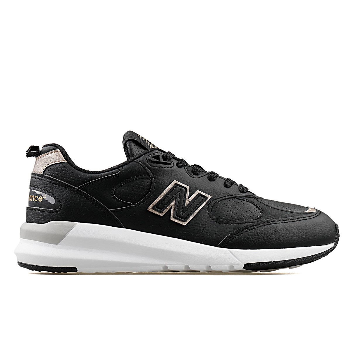 WS109BBL NEW BALANCE  NB Lifestyle Womens Shoes Leather/Mesh Black