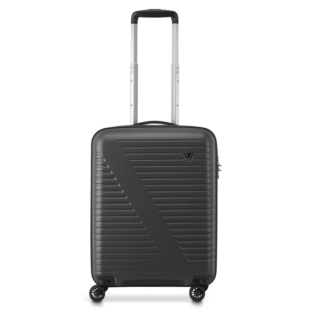 Unisex Valiz 41304301 Roncato Sunlite Trolley Cabına 4R Nero