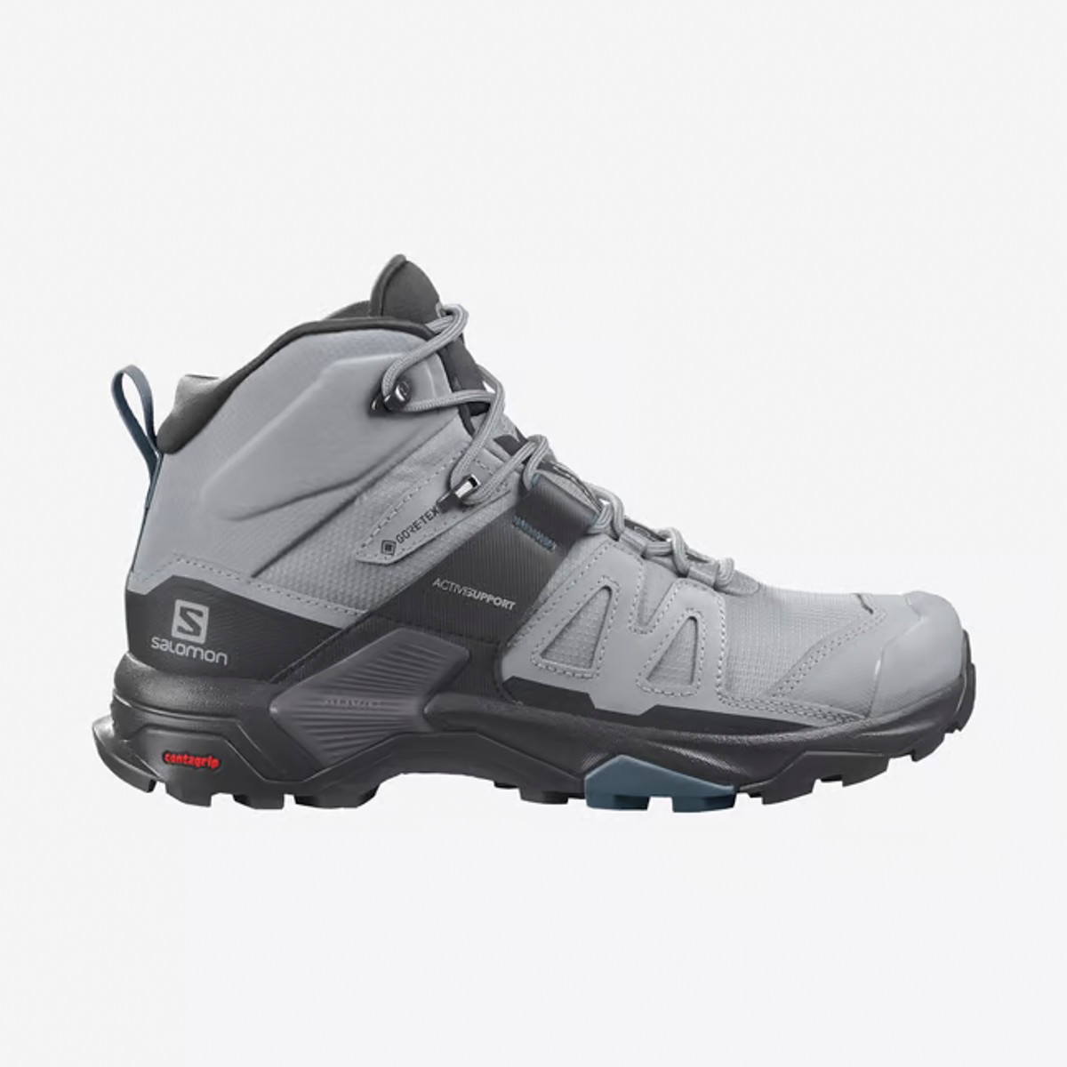 Kadın Bot L41624900 SALOMON X ULTRA 4 MID GTX W Quarry-Black-Legion Blue