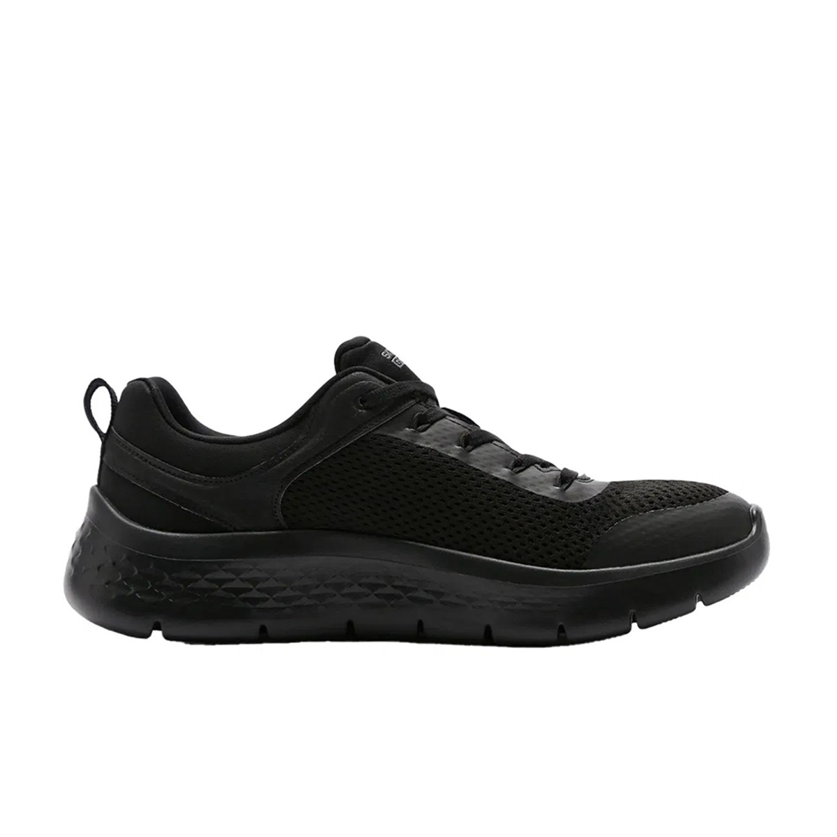 216499TK BBK Skechers GO WALK FLE - STEADY UP Black Knit