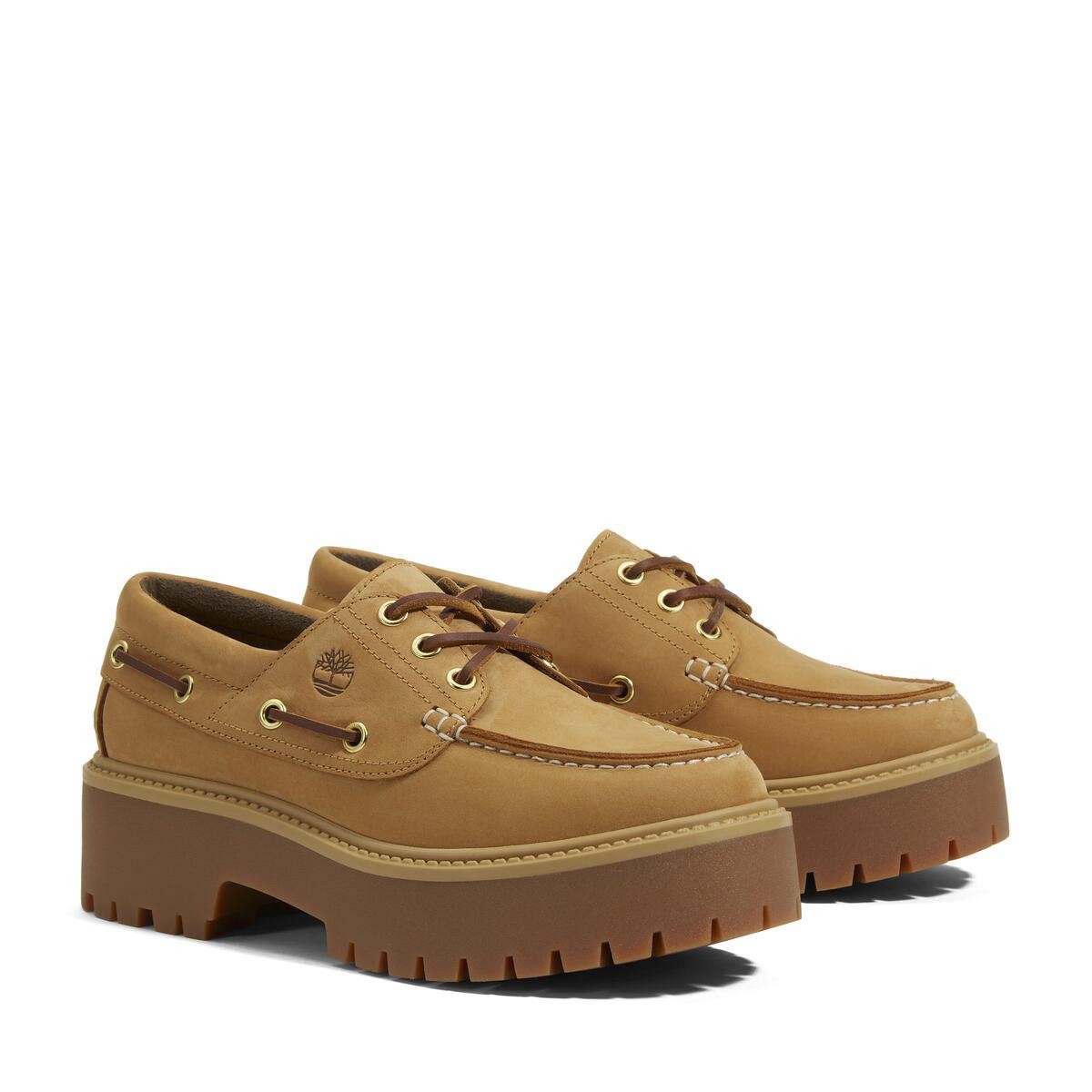 Kadın Oxford ( Klasik) TB 0A6AUS2311 Timberland STONE STREET BOAT SHOE Wheat