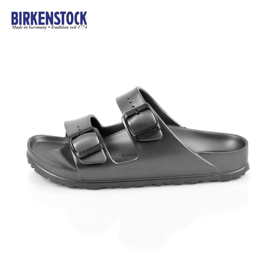 Kadın Terlik 1001498 Birkenctock Arizona EVA Metallic Anthracite