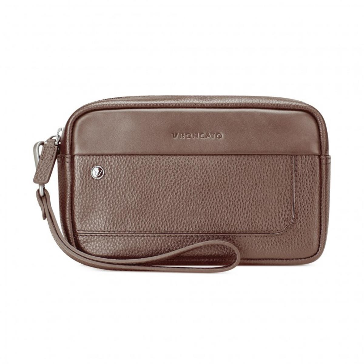 Erkek El Çantası 41242144 Roncato POCHETTE 1 COMP. ALASKA MOGANO