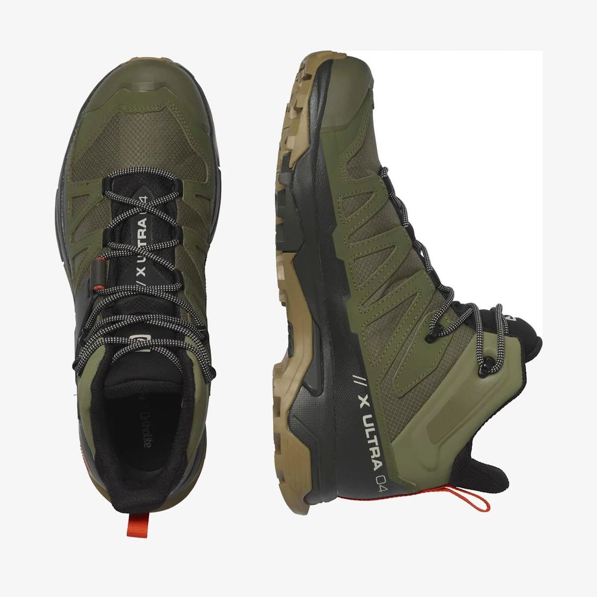 Erkek Bot L41739800 SALOMON X ULTRA 4 MID GTX Deep Lichen Green-Peat-Kelp