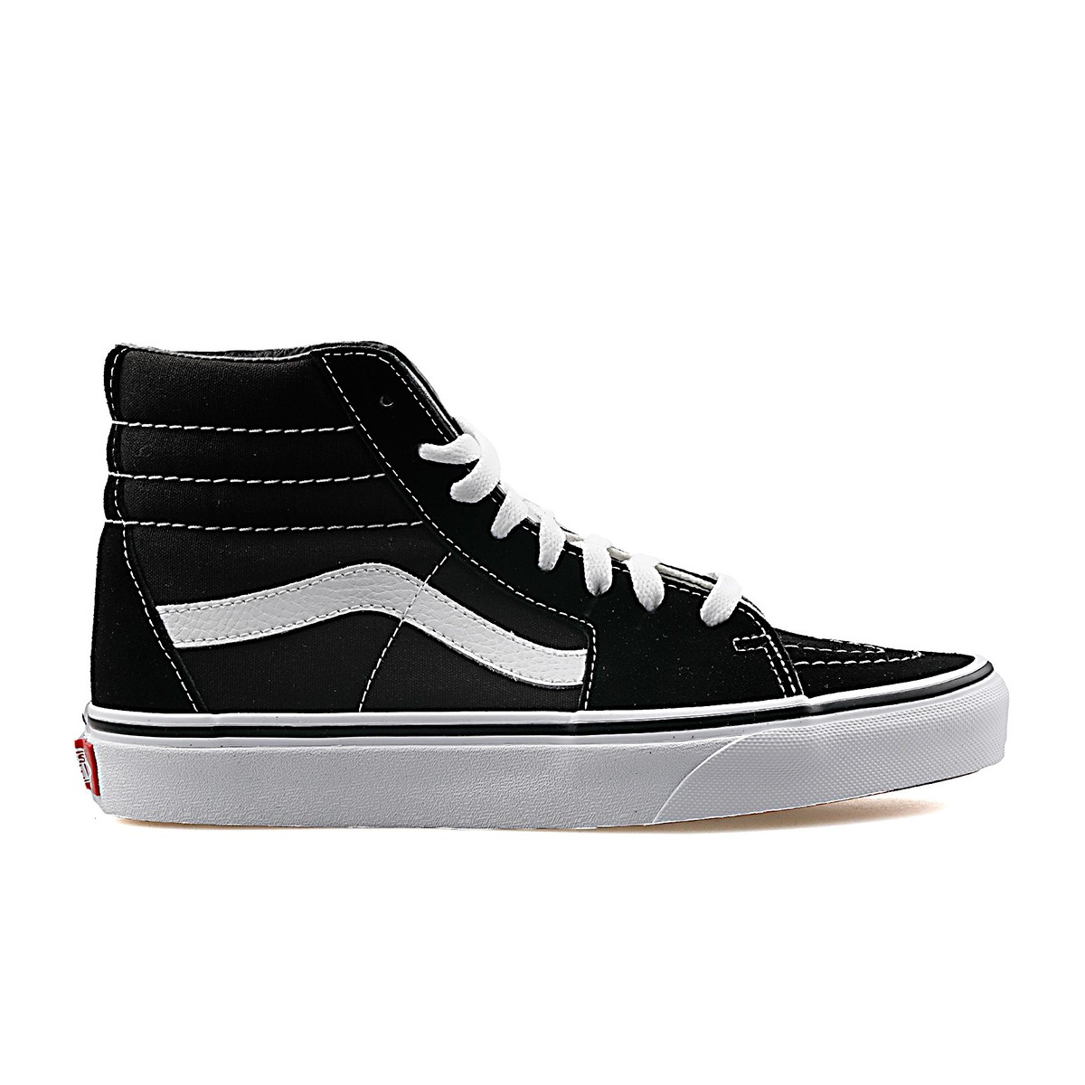 Erkek Bot VN000D5IB8C1 UA VANS SK8-Hi Black-Black-White