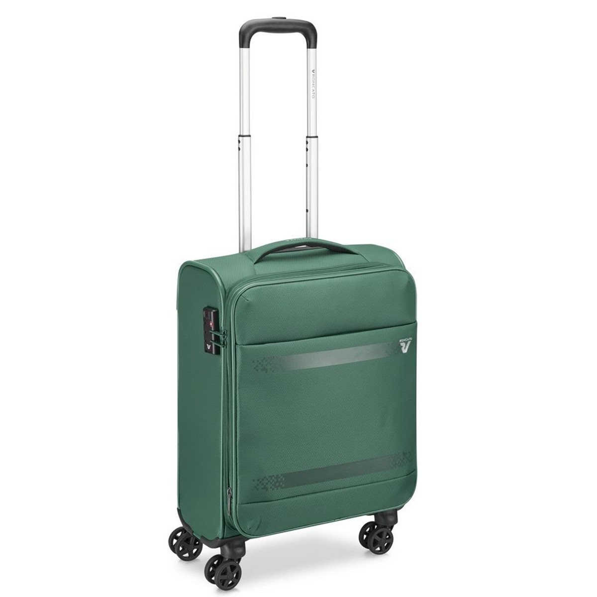 Unisex Valiz 41464357 Roncato Trolley Cabına 4R 55-20-23 Cm Exp. Jazz 4.0 Verde Mılıtare