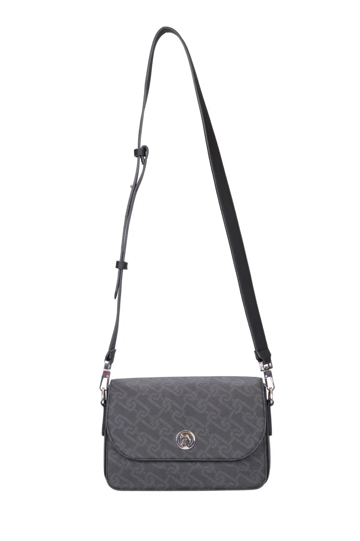 US24525 U.S. POLO ASSN. USPA LADIES BAG BLACK