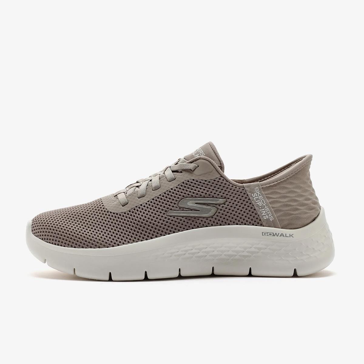 Kadın Sneaker ( Günlük) 124975TK TPE Skechers GO WALK FLEX - GRAND ENTRANCE Beige