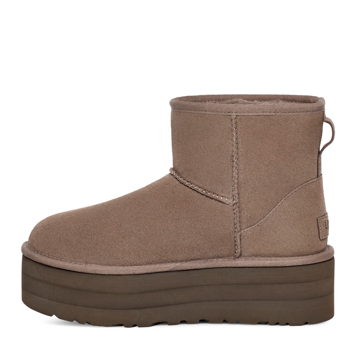 Kadın Bot 1134991 UGG W CLASSIC MINI PLATFORM SMOKE PLUME