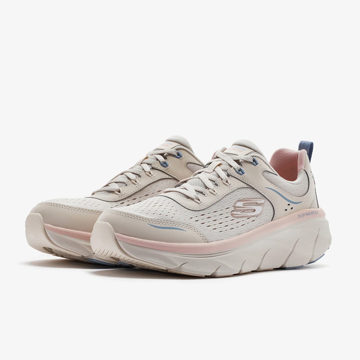 150093 NTMT Skechers D'LUX WALKER 2.0 Natural/Multiple